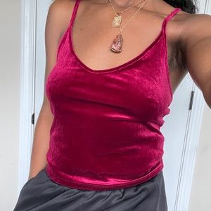 Velvet Tank Top
